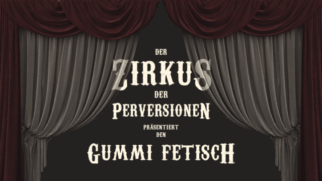 Der Gummi Fetisch ist elastisch und riecht nach Fahrradschlauch.