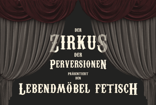 Der Lebendmöbel Fetisch. Bitte nehmen Sie auf mir platz.