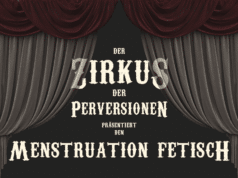Der schmutzige, schmutzige Menstruation Fetisch.